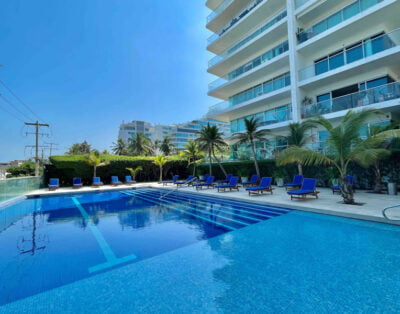Hermoso Apartamento En Cartagena Con Vista Al Mar