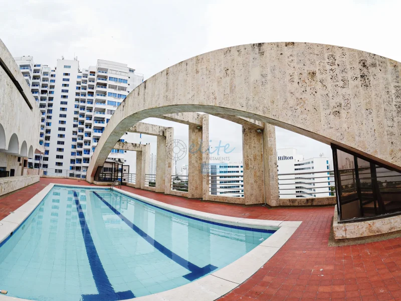 Increible apartamento con piscina para la venta en cartagena